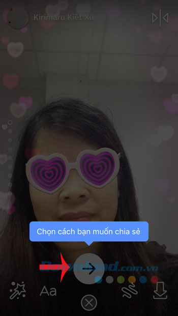 Chọn cách chia sẻ