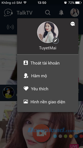 Ảnh đại diện sau khi thay đổi