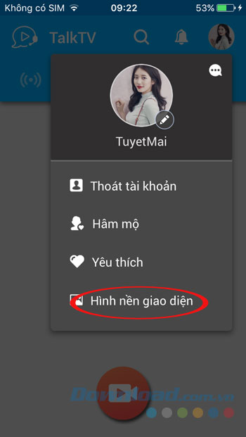 Hình nền giao diện