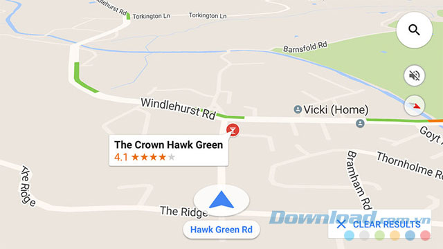 Định vị vị trí hiện tại của bạn