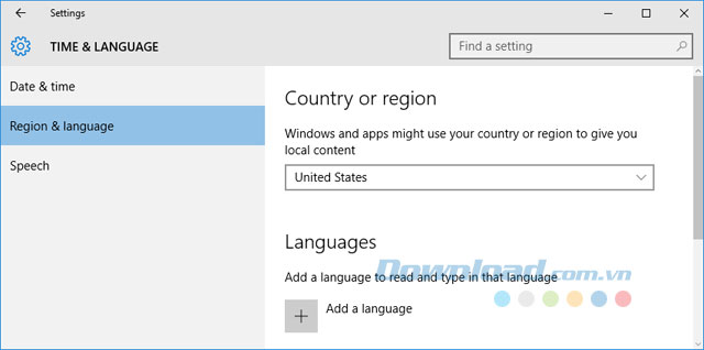 Chọn ngôn ngữ tiếng Anh Chọn ngôn ngữ tiếng Anh