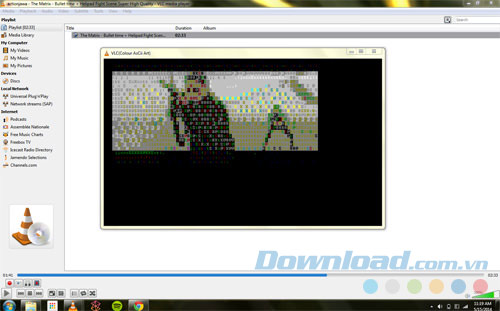 Phát video dưới dạng ký tự ASCII Phát video dưới dạng ký tự ASCII