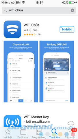 Cách sử dụng WiFi Chùa để kết nối Internet