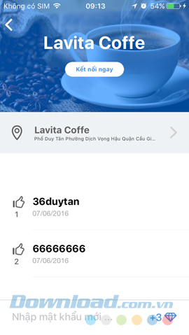 Mật khẩu WiFi