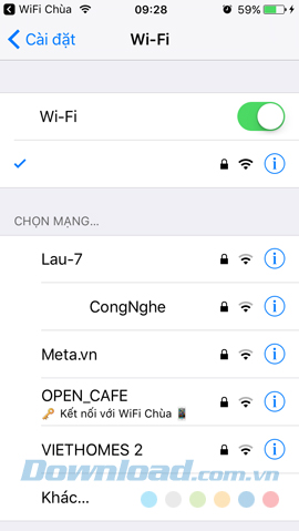 Settings