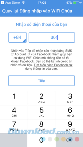 Số điện thoaị