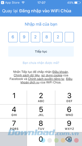 Mã đăng nhập