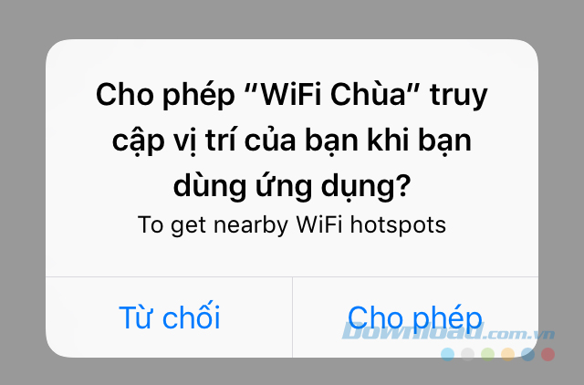 Cho phép
