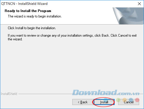 Cài đặt QTTNCN Cài đặt QTTNCN