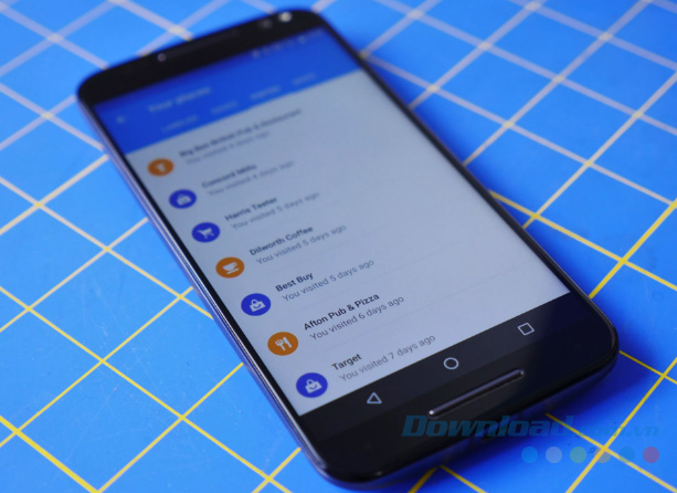 Xác định vị trí hiện tại
