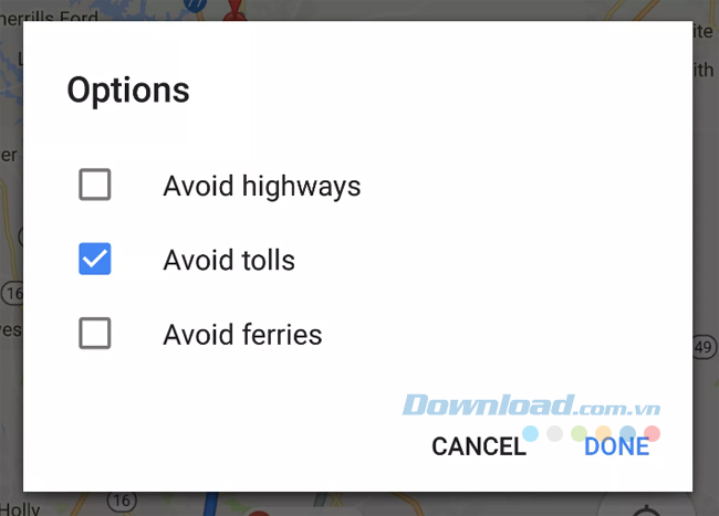Tránh trạm thu phí giao thông