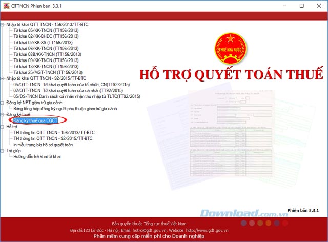 Đăng ký với cơ quan thuế