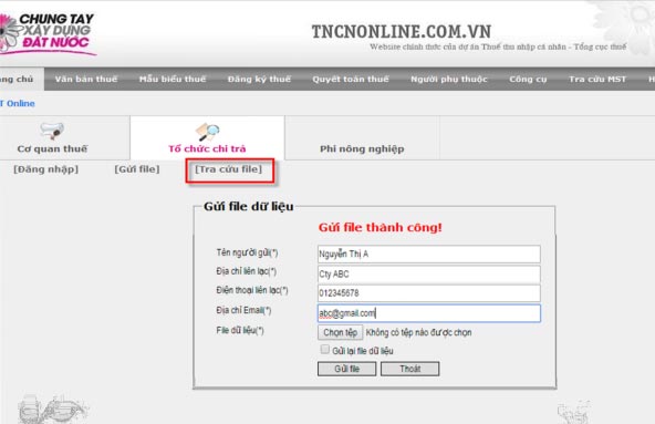 Tra cứu file