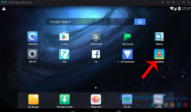 Cài đặt thành công