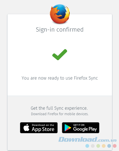 Kích hoạt thành công Kích hoạt thành công