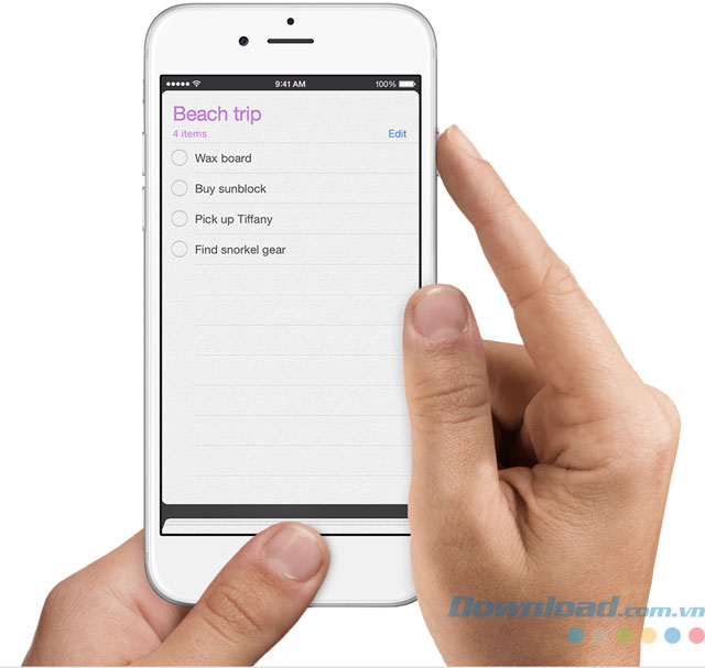 Chụp màn hình iPhone bằng phím cứng