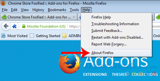 Kiểm tra phiên bản