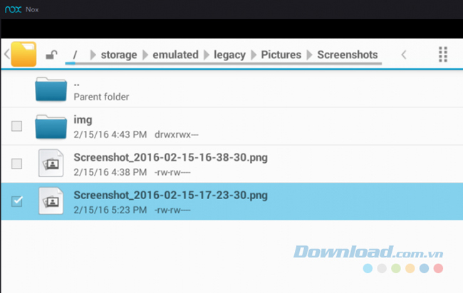 Tick vào tài liệu muốn chia sẻ trong File Manager Tick vào tài liệu muốn chia sẻ trong File Manager