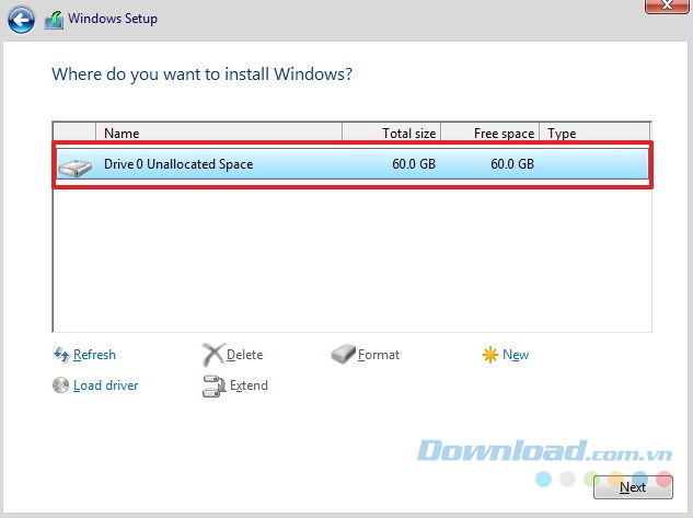 Sau đó, chọn Next để hoàn tất Sau đó, chọn Next để hoàn tất