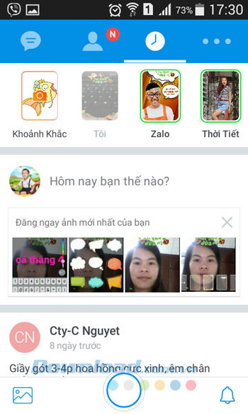 Khoảnh khắc Cá tháng tư