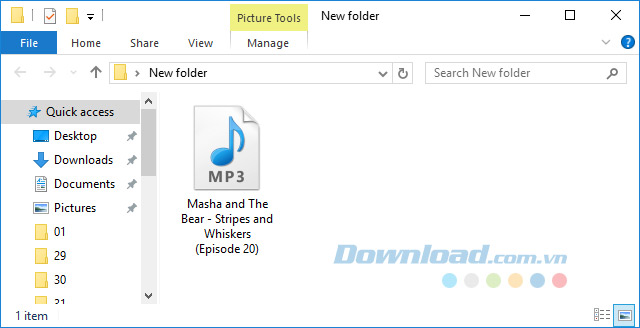 File âm thanh tải về File âm thanh tải về