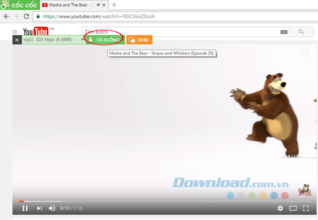 Tải xuống file âm thanh Tải xuống file âm thanh