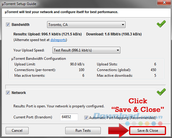Chon Preferences trong mục Options