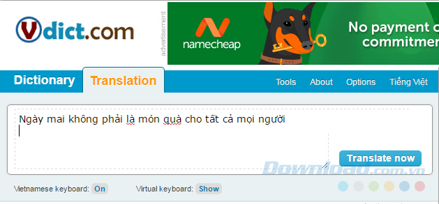 Dịch văn bản
