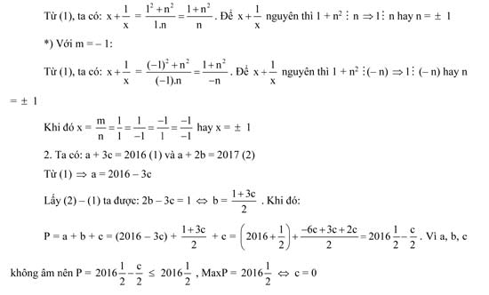 Đề thi học sinh giỏi lớp 7