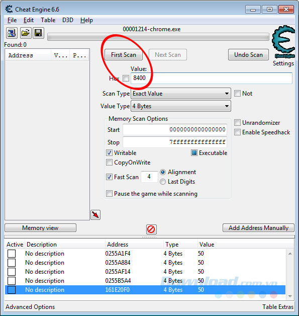 Thay đổi điếm số Thay đổi điếm số