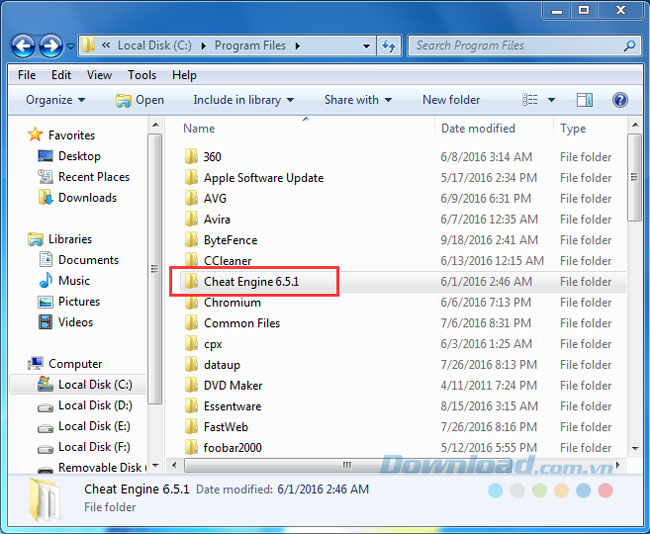 Tìm và xóa các thư mục liên quan
