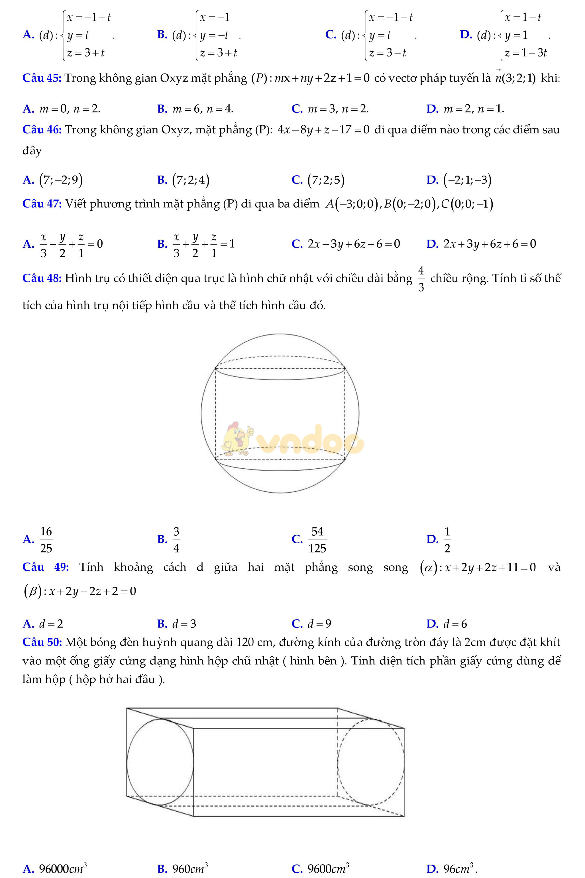 Đề thi thử THPT Quốc gia năm 2017 môn Toán Đề thi thử THPT Quốc gia năm 2017 môn Toán