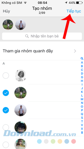 Chọn người