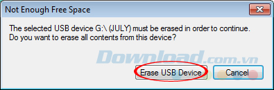 Erase USB Device Erase USB Device
