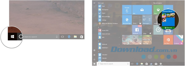 Nhấp chuột phải vào Live folder Nhấp chuột phải vào Live folder