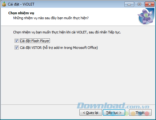 Cài phần mềm hỗ trợ