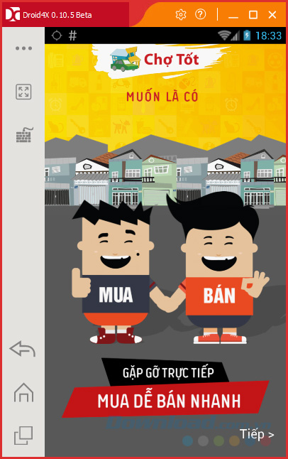 Giao diện chính