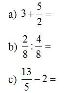 Đề thi học kì 2 môn Toán lớp 4