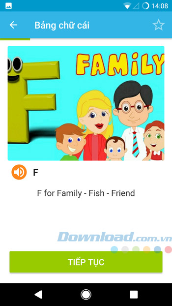 Học bảng chữ cái tiếng Anh