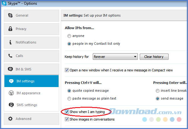 Ẩn biểu tượng bút chì đang di chuyển
