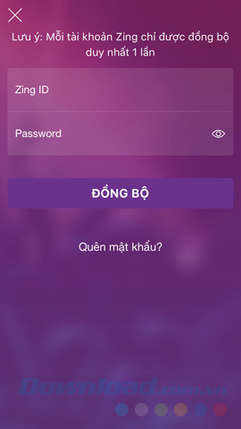 Tài khoản Zing