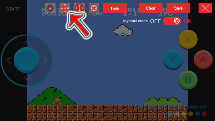 Cài đặt phím ảo