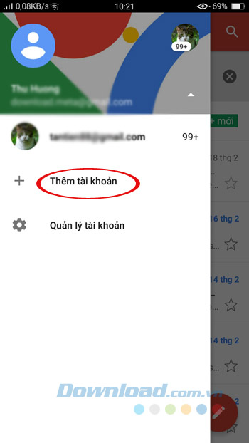 Đăng nhập Gmail trên iPhone và Android