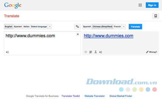 Nhập địa chỉ trang web cần dịch Nhập địa chỉ trang web cần dịch