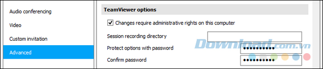 Đặt dấu tick vào Changes require administrative rights on this computer Đặt dấu tick vào Changes require administrative rights on this computer
