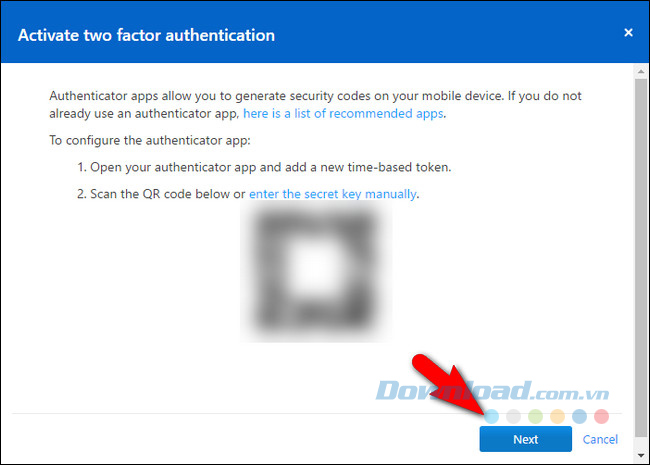 Chọn Next Chọn Next