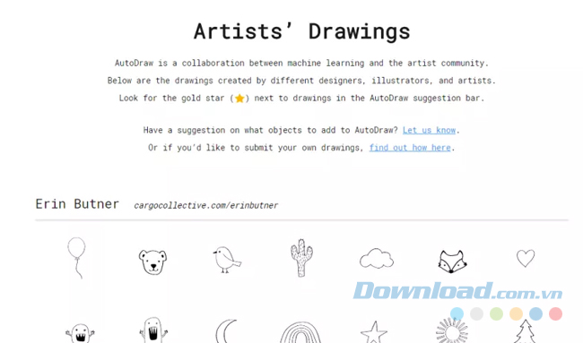 Tham khảo bản vẽ của các nghệ sĩ khác Tham khảo bản vẽ của các nghệ sĩ khác