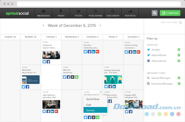 Đăng video đều đặn lên YouTube
