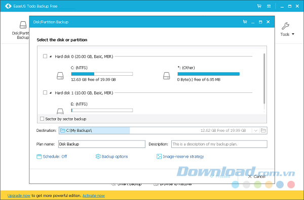 EaseUS Todo Backup