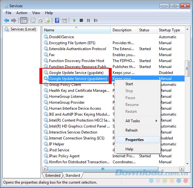 Google Update Service Google Update Service